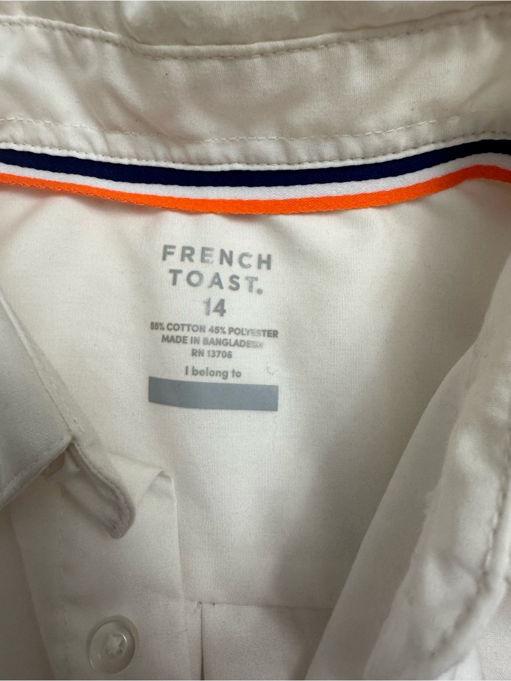 White button down - Picture 2 of 3